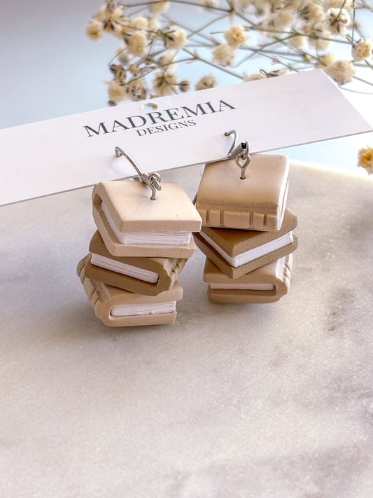 Market Exclusive Neutral Bookstack Dangles
