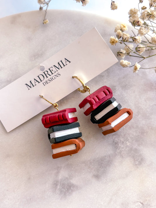 Market Exclusive Fall Bookstack Dangles