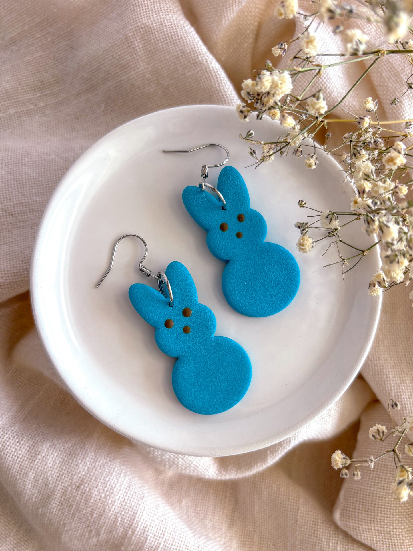Blue Peep Dangles
