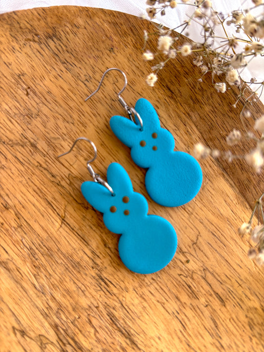 Blue Peep Dangles