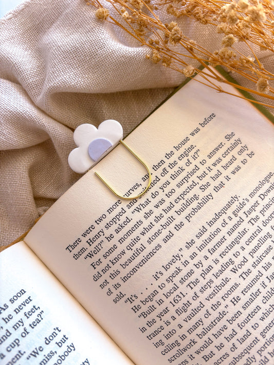 Flower Paperclip Bookmark