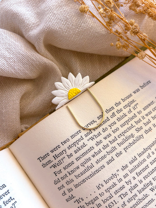 Daisy Paperclip Bookmark