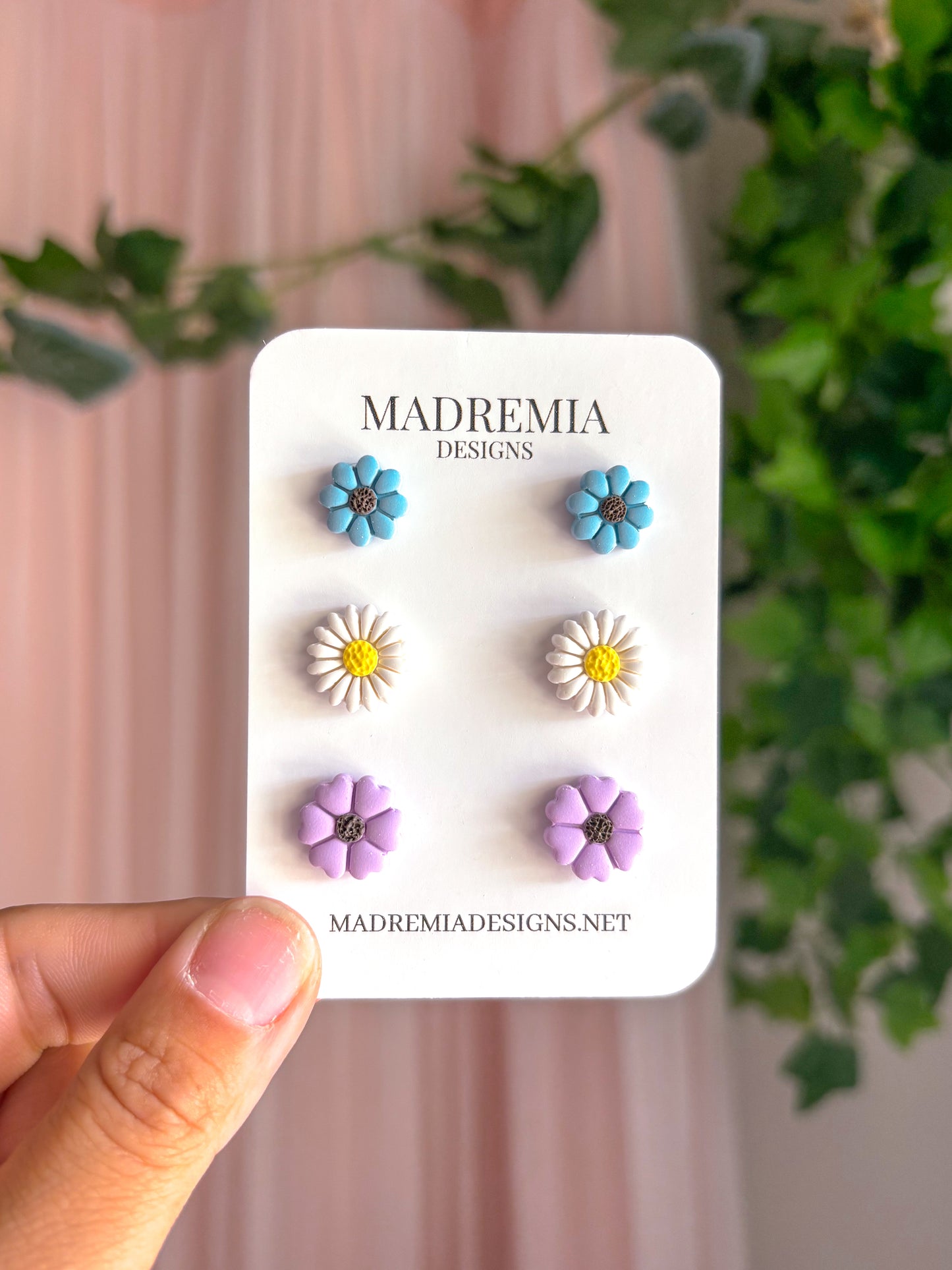 Spring Mini Flower Stud Pack