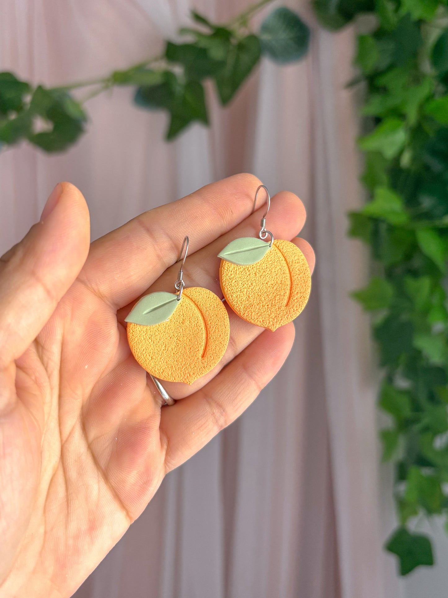 Peach Dangles