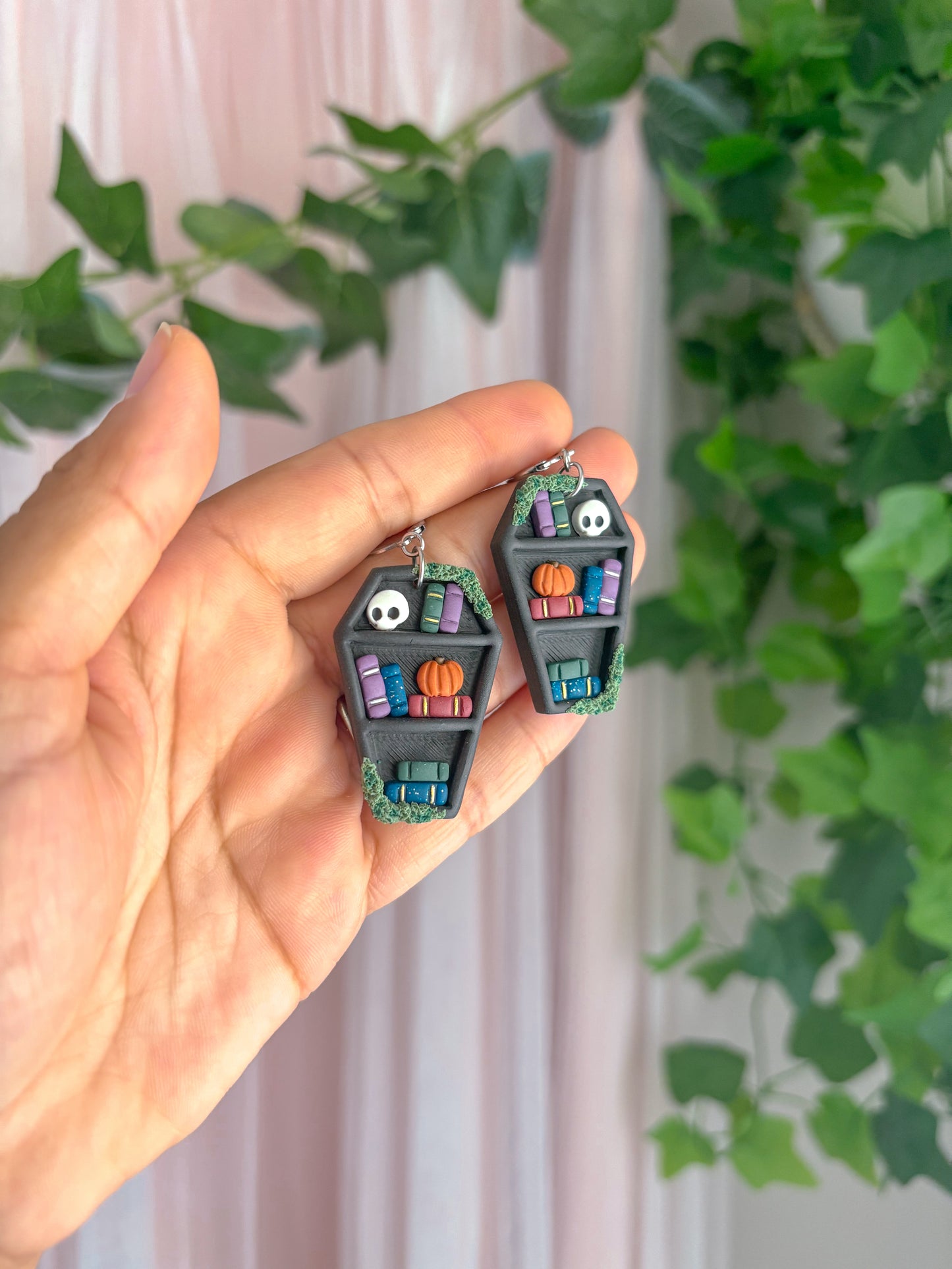Coffin Bookcase Dangles (MTO)