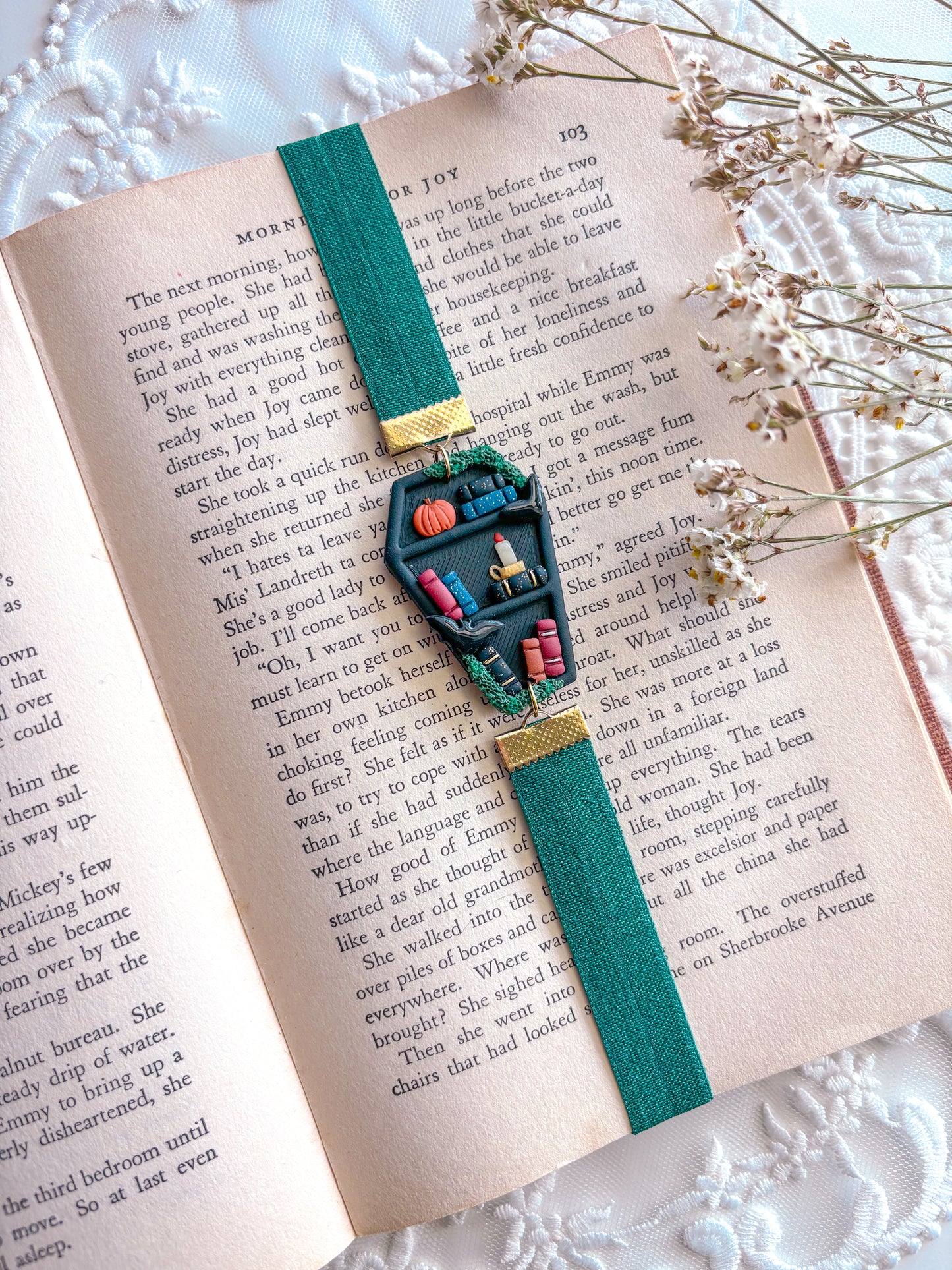 Coffin Bookcase Bookmark