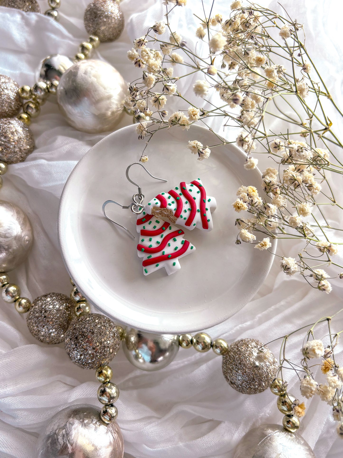 Christmas Cake Dangles
