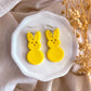 Yellow Peep Dangles