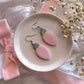 Pink Bulb Dangles