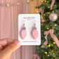 Pink Bulb Dangles