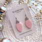 Pink Bulb Dangles