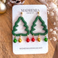 Jingle Bell Gold Dangles