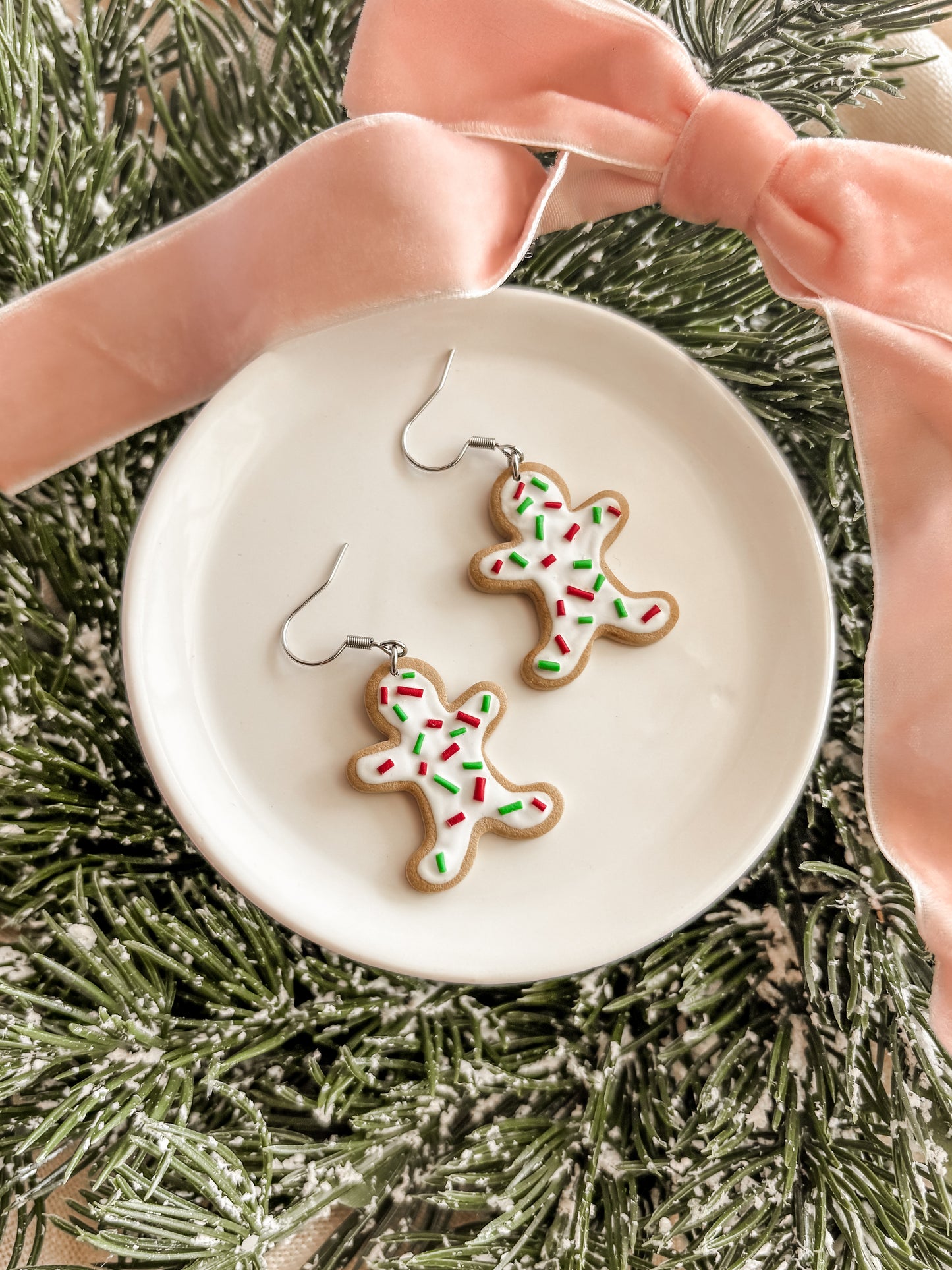 Sugar Cookie Gingerbread Man Dangles