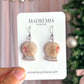 Gingerbread Snow Globe Dangles