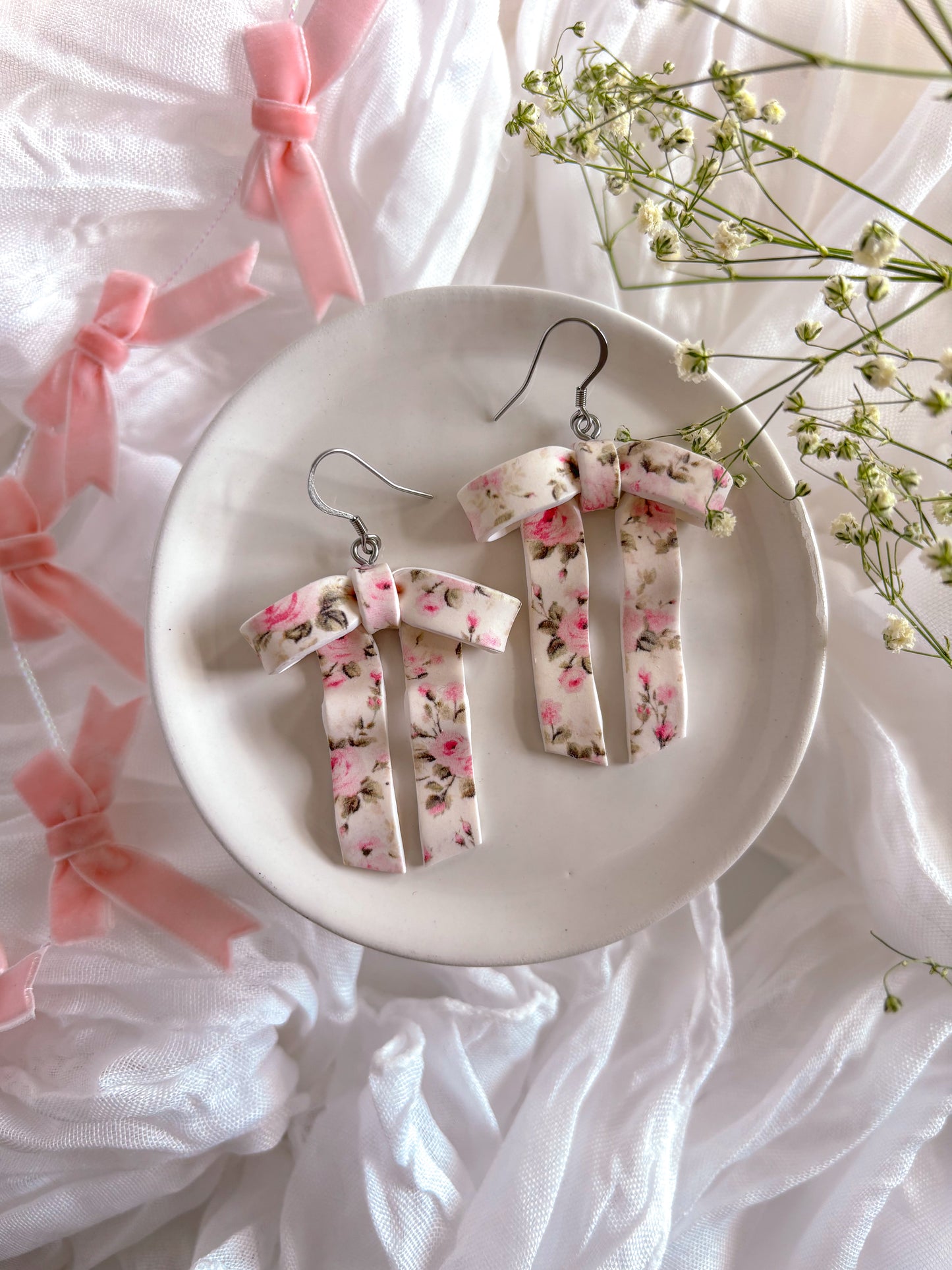 The Promenade Bow Dangles