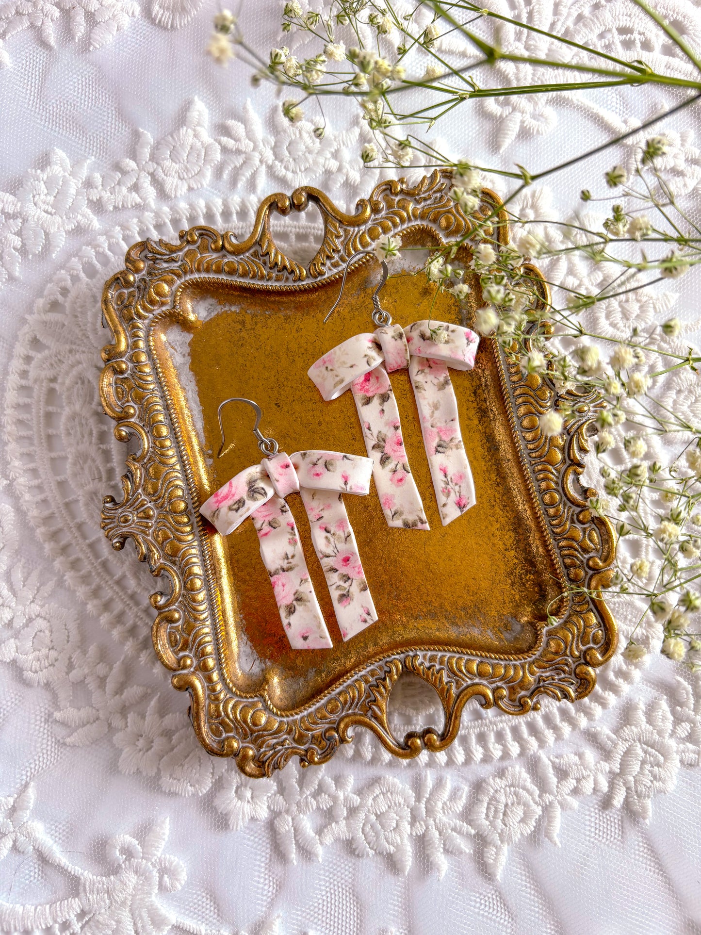 The Promenade Bow Dangles