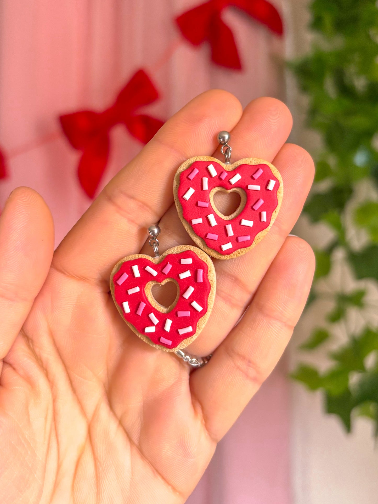 Heart Sprinkle Dangles