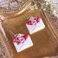 Floral Love Letter Dangles