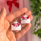Floral Love Letter Dangles
