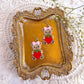 Berry Cute Teddy Dangles