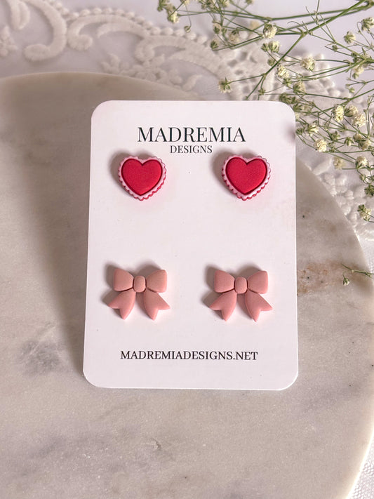 Sweet Valentine Stud Set