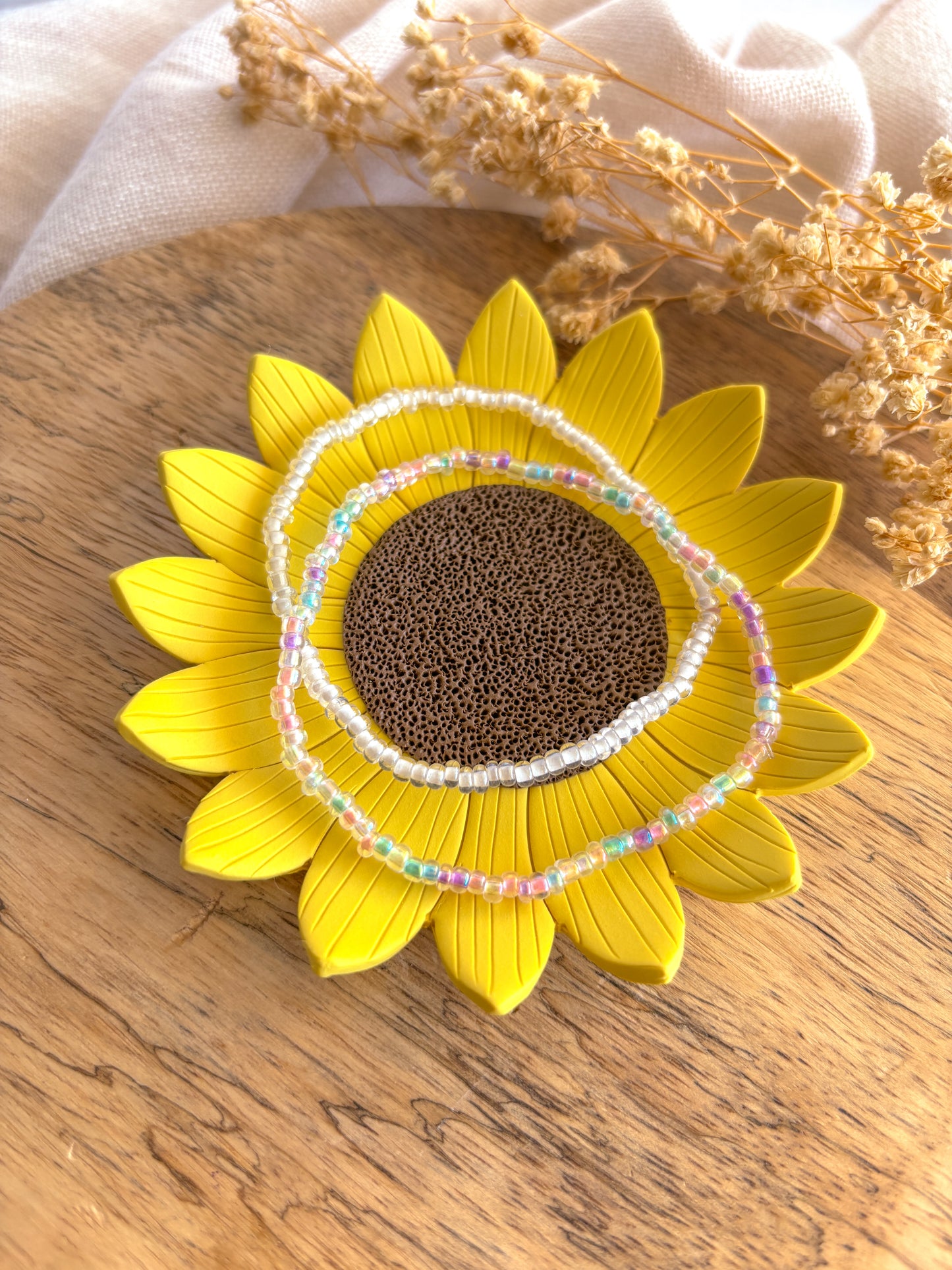 Sunflower Trinket Dish