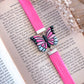 Pink Butterfly Bookmark Option 1