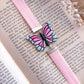 Pink Butterfly Bookmark Option 2