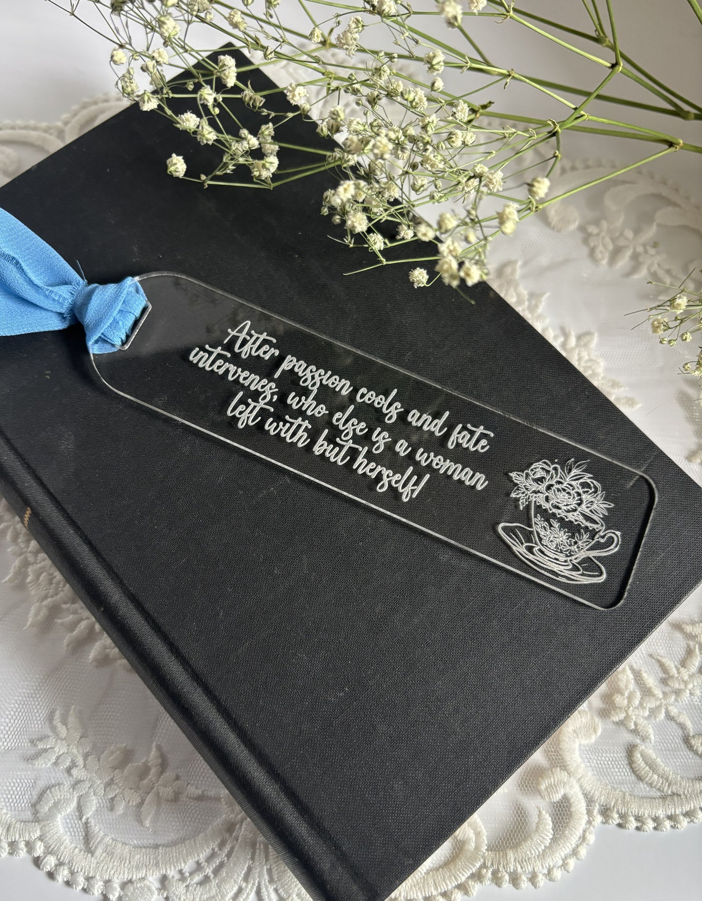 Lady D Acrylic Bookmark