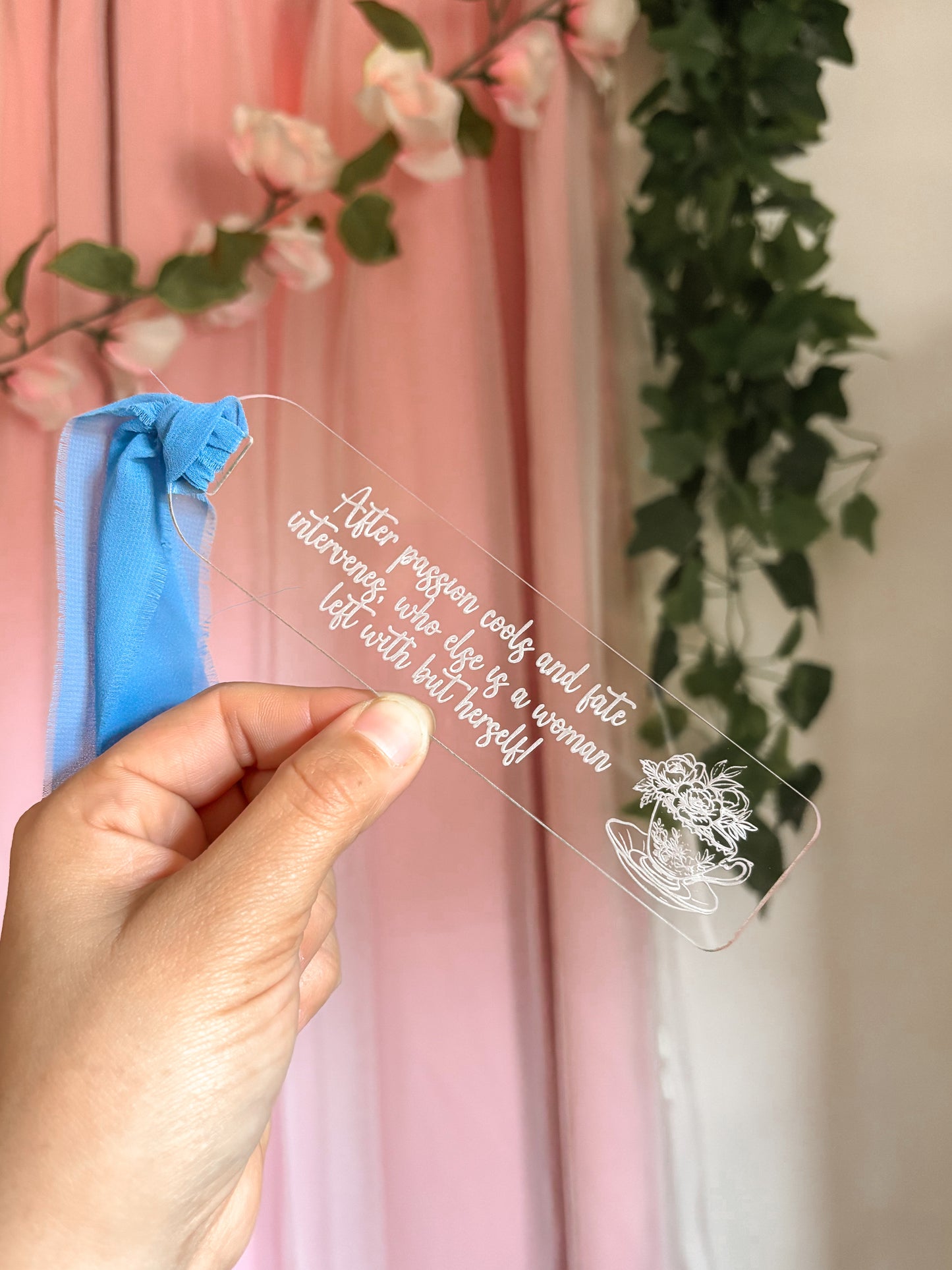 Lady D Acrylic Bookmark