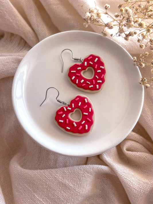 Heart Donut Dangles