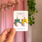 Golf Ball and Bow Dangles