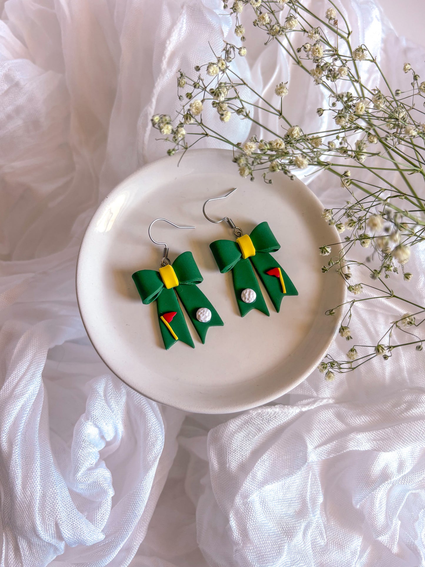 Golf Week Bow Dangles