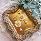 Small Daisy and Pearl Dangles
