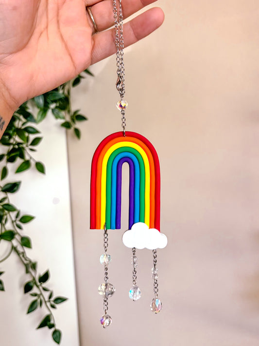 Rainbow Car Charm