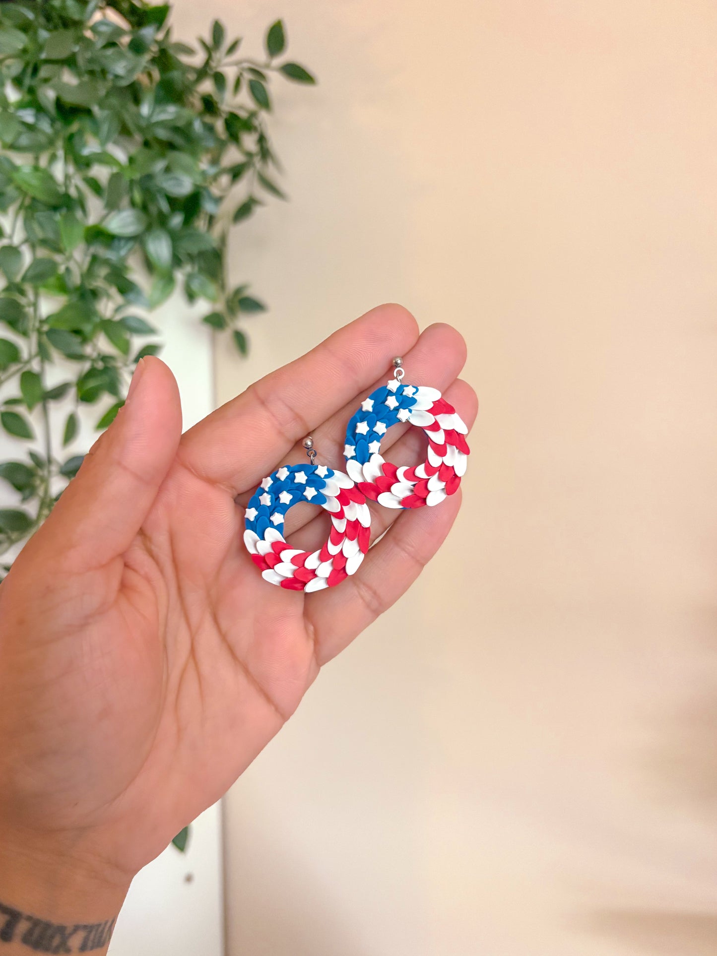 Americana Wreath Dangles