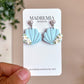 Floral Shell Dangles