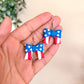 Patriotic Bow Dangles
