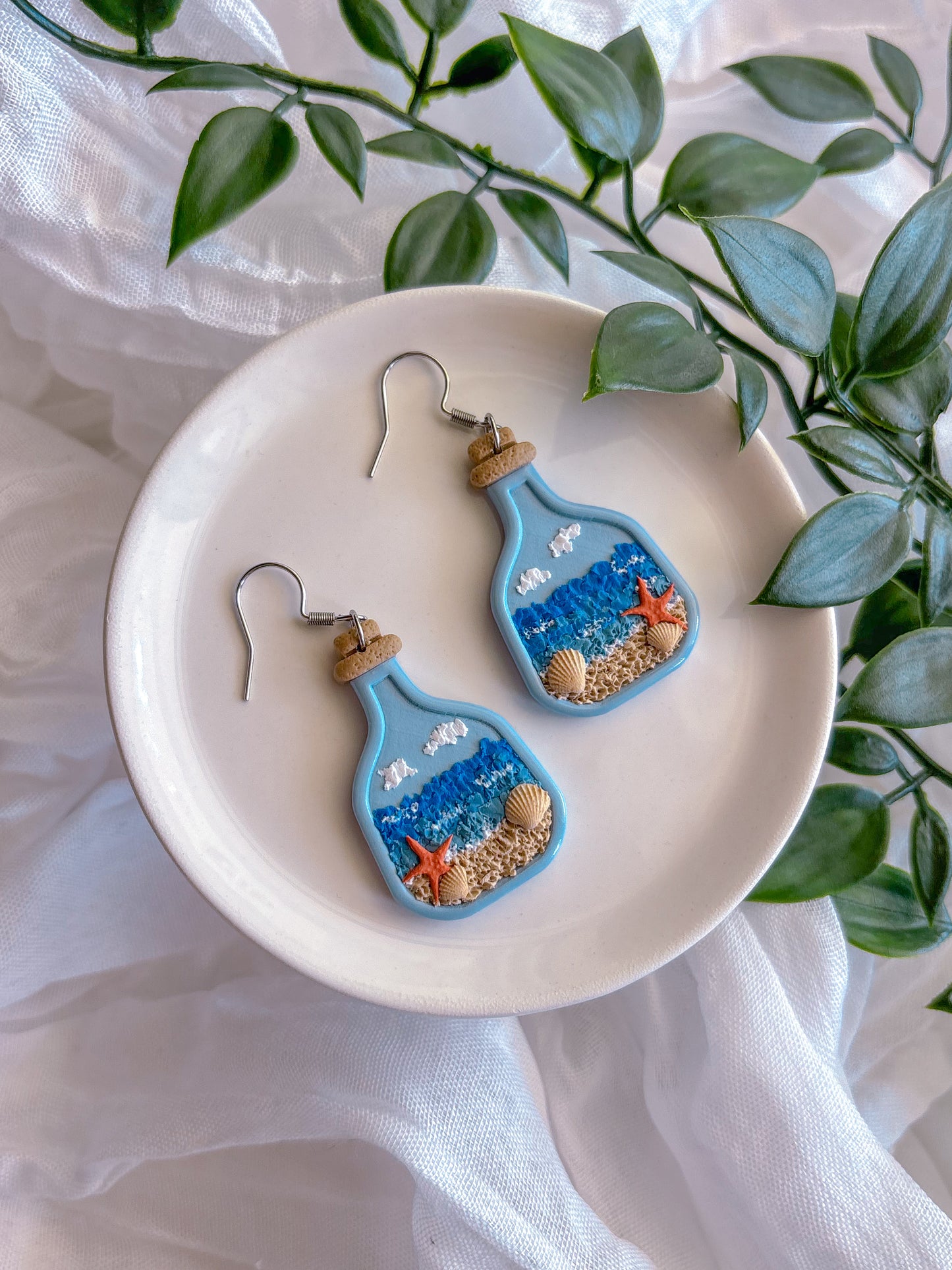 Beach in a Bottle Dangles