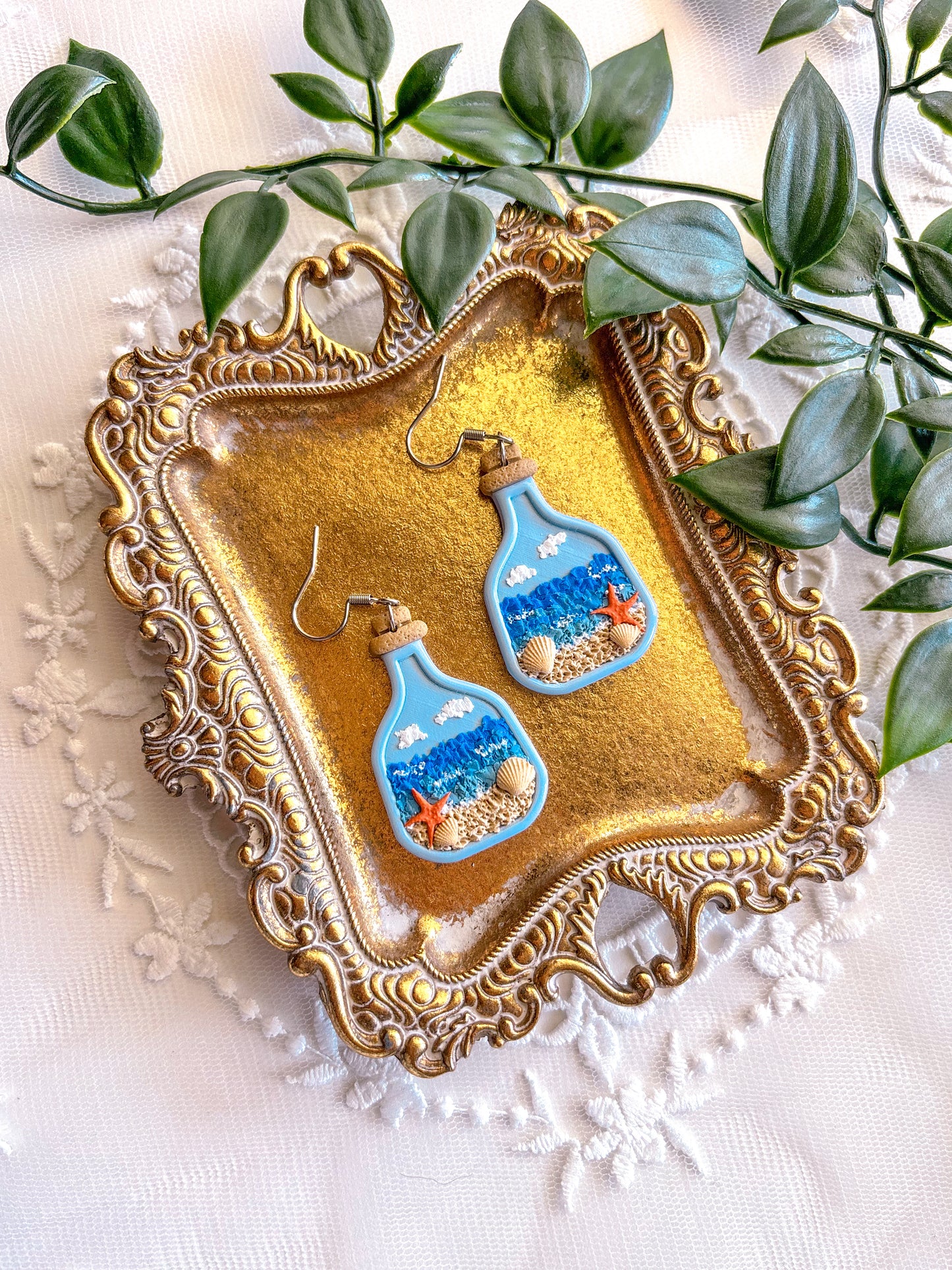Beach in a Bottle Dangles