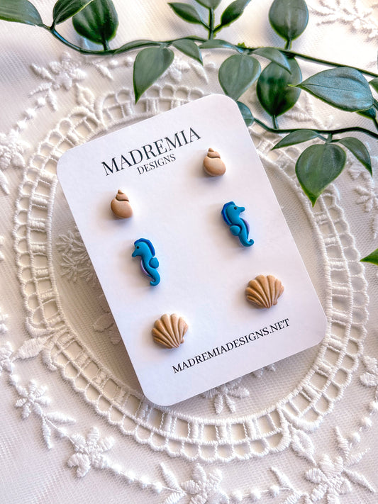 Under the Sea Stud Set