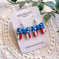 Patriotic Bow Dangles