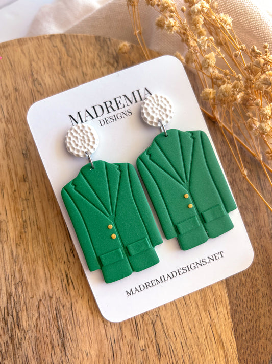 Golf Green Blazer Dangles