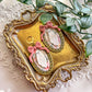 Floral Ghostie Cameo Dangles