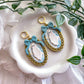 Victorian Ghostie Cameo Dangles