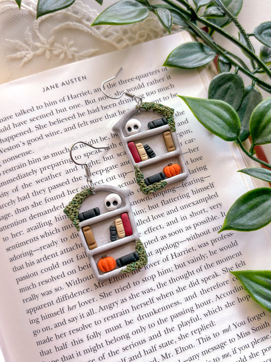 Tombstone Bookcase Dangles