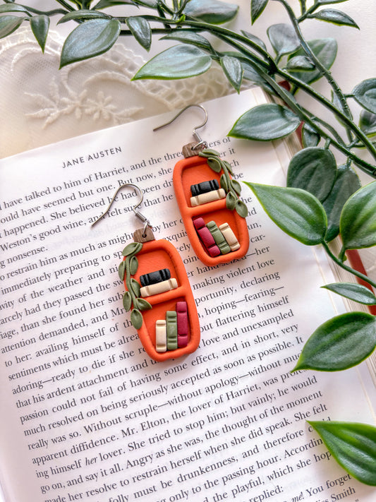 Pumpkin Bookcase Dangles