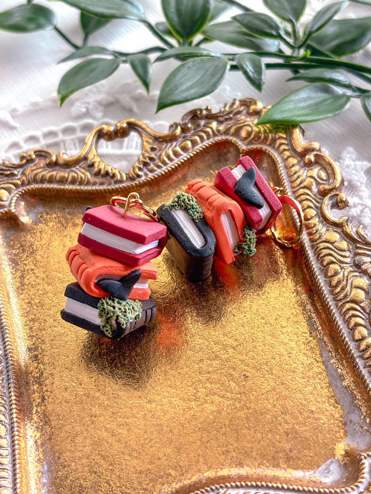 Halloween Bookstack Dangles