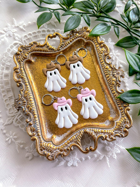 Cowboy Ghost Dangles