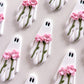 Floral Ghost Dangles